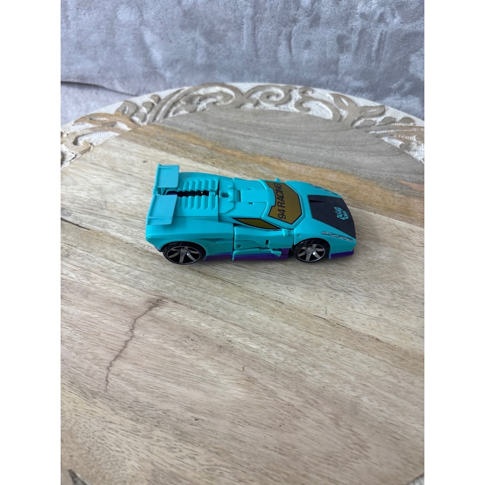 Transformers Combiner Wars Decepticon Blackjack Legends Class Teal 94 Racing Car